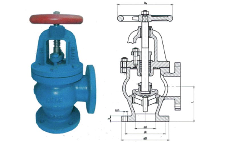 Jis Tip Glob Vana (Gönye Tip)