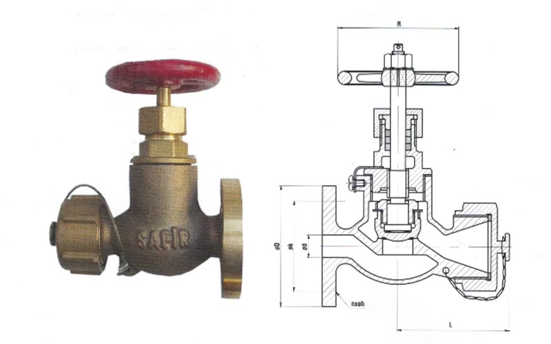 Jis Tip Yangın Vanası
